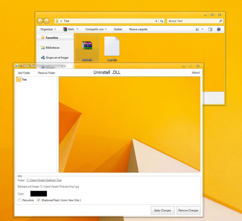 Folder Background Customizer V7 Updated By Frank1n