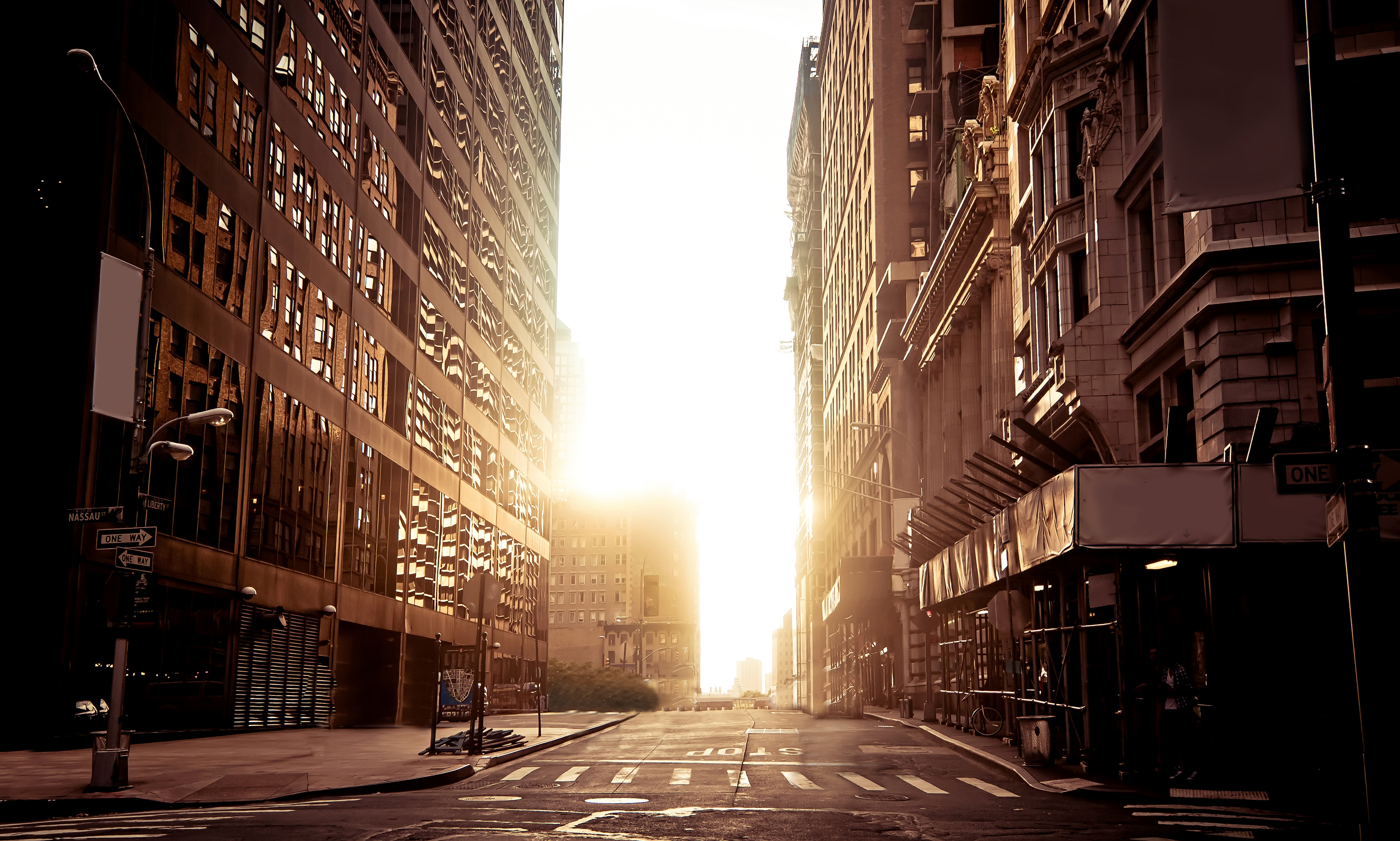 New York City Street HD Wallpaper