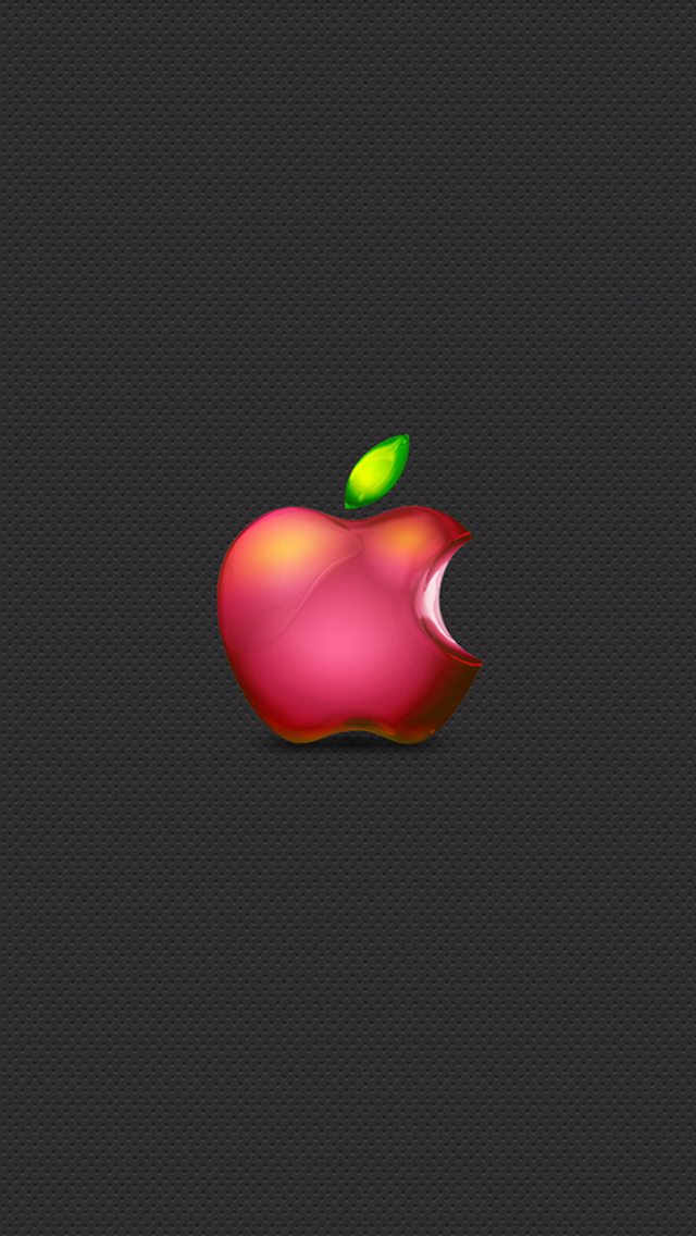 Red Apple LOGO 03 iPhone Wallpapers iPhone 5s4s3G Wallpapers