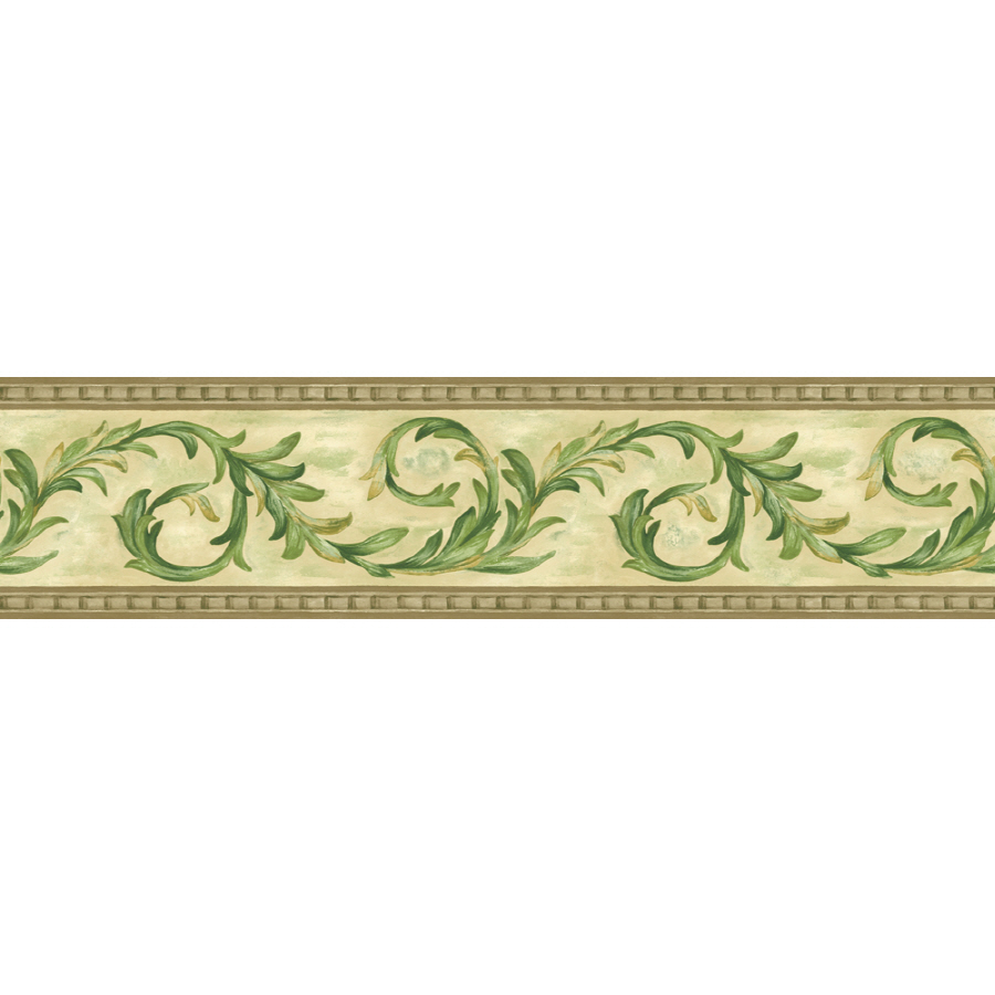  Architectural Scroll Prepasted Wallpaper Border at Lowescom