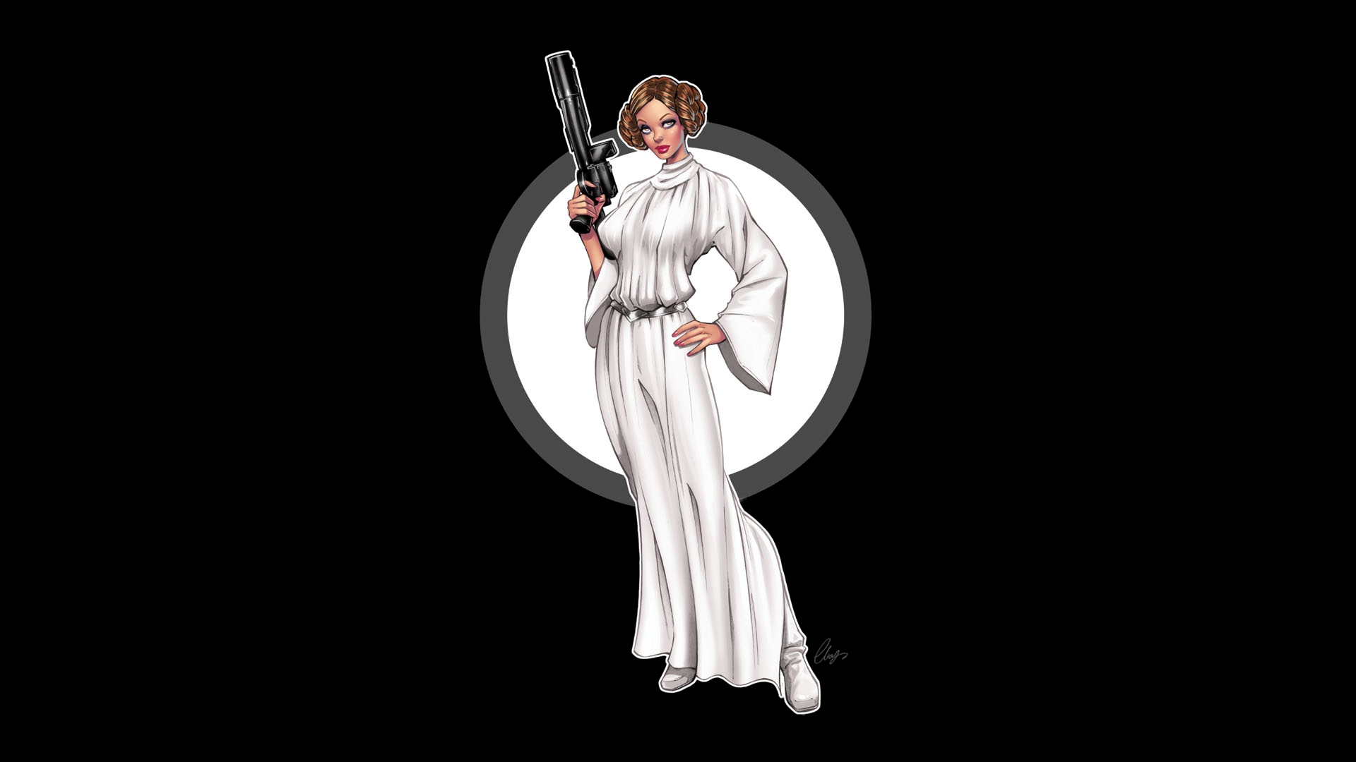 Princess Leia Puter Wallpaper Desktop Background