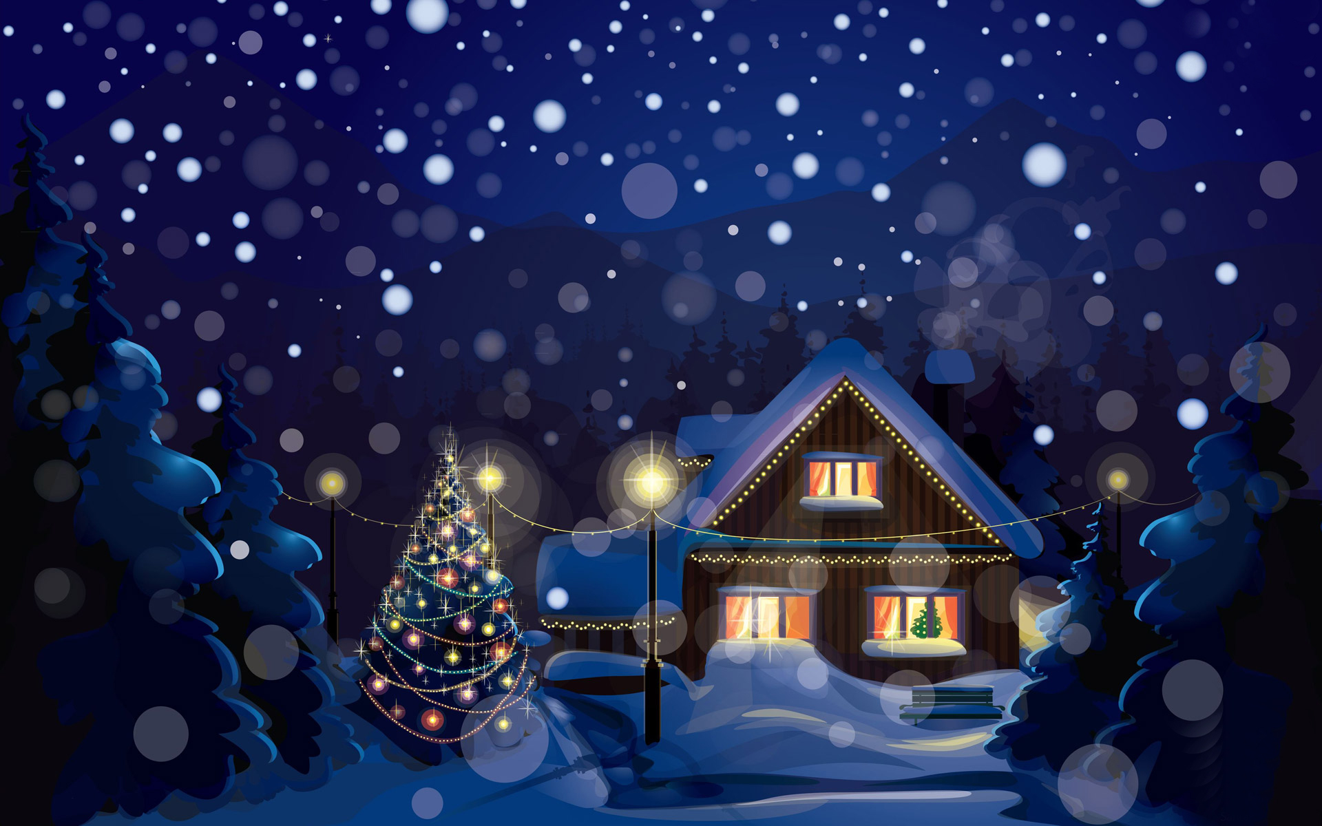Winter Christmas Wallpaper Photos Pictures For Pc And Laptop