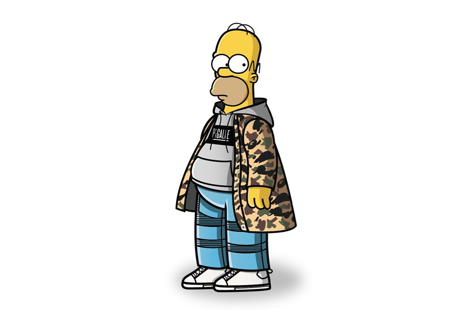 Die Simpsons Als Hypebeast By Tommy4 Dead Stock