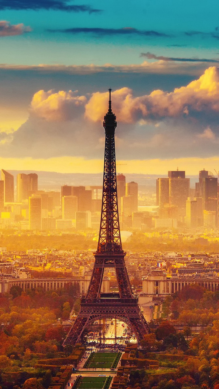 Eiffel Tower Lock Screen Samsung Galaxy S3 Wallpaper HD