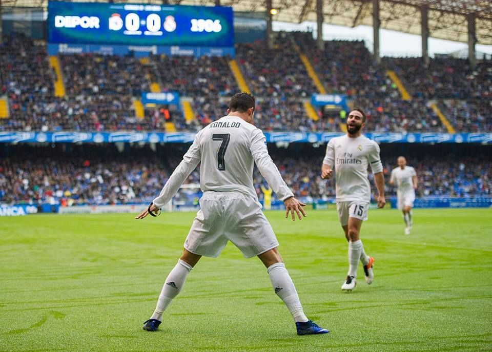 Goal Celebration Cristiano Ronaldo HD Image Goat