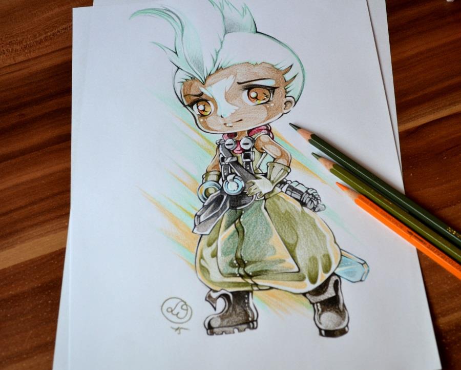 Ekko The Chibi Who Shattered Time by Lighane on