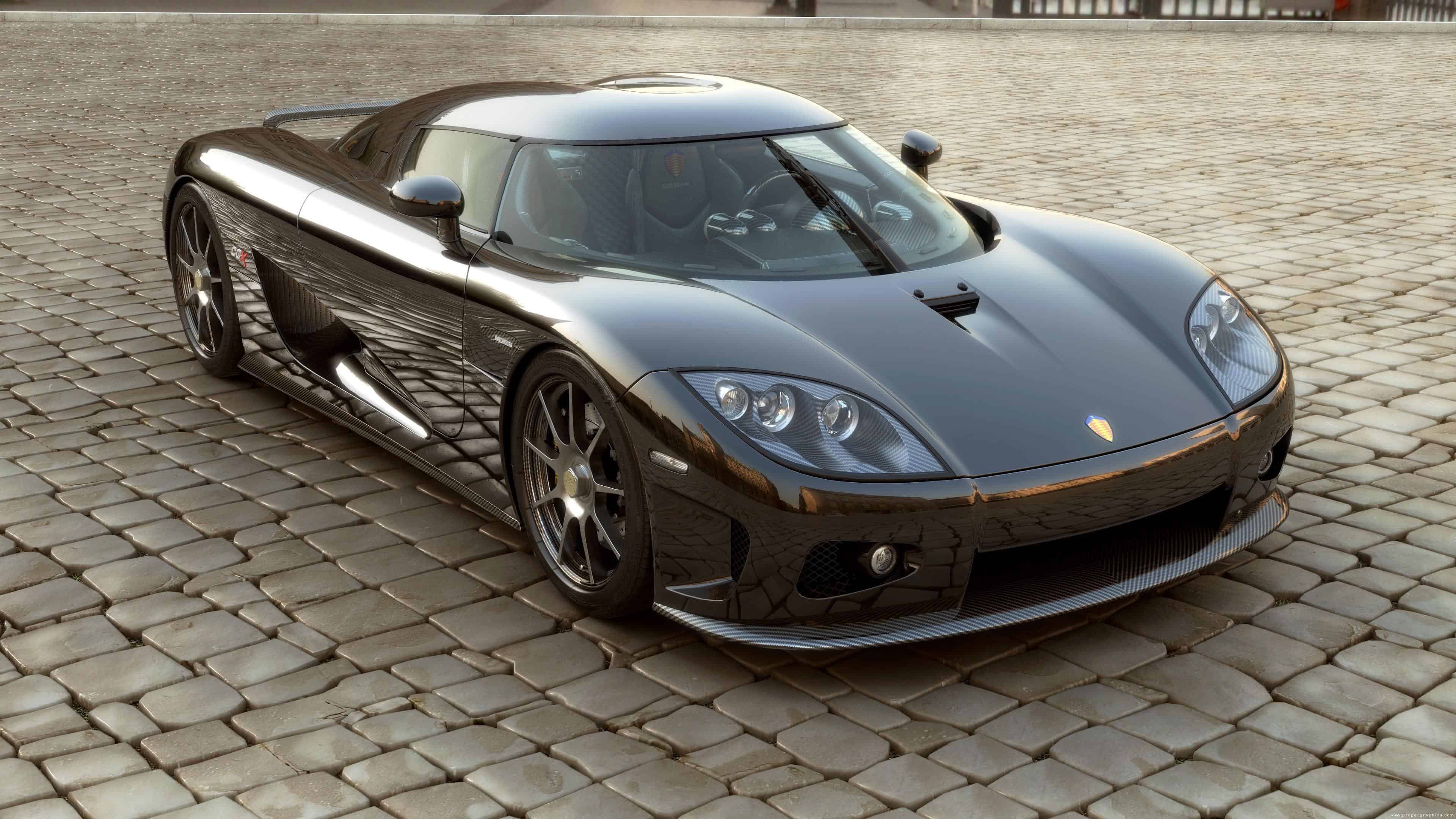 Koenigsegg Agera R Black Uhd 4k Wallpaper