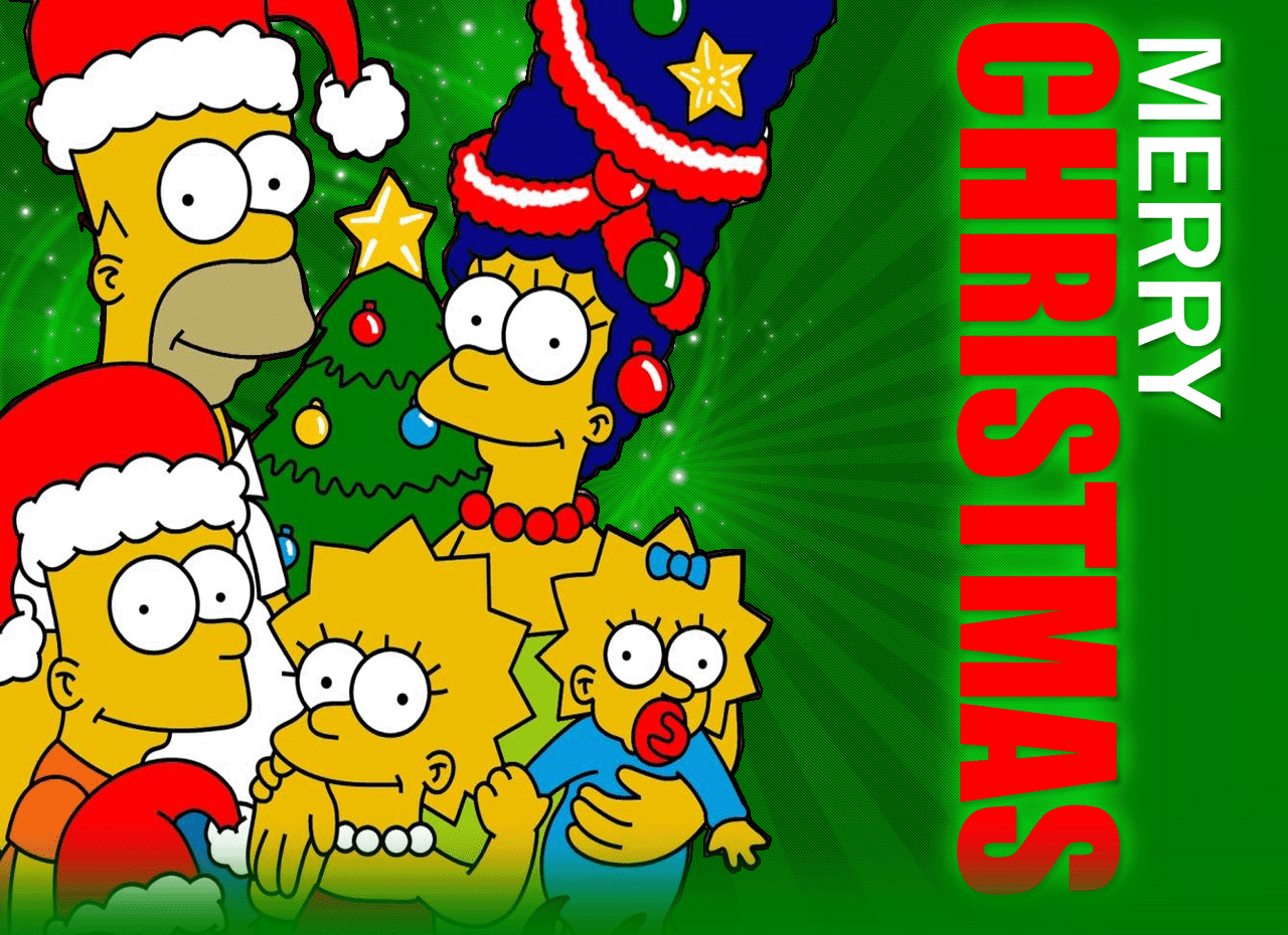 Simpsons Christmas Wallpapers