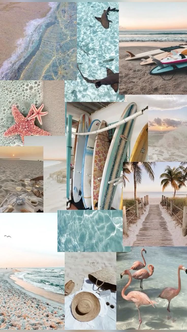 Summer Collage In Wallpaper