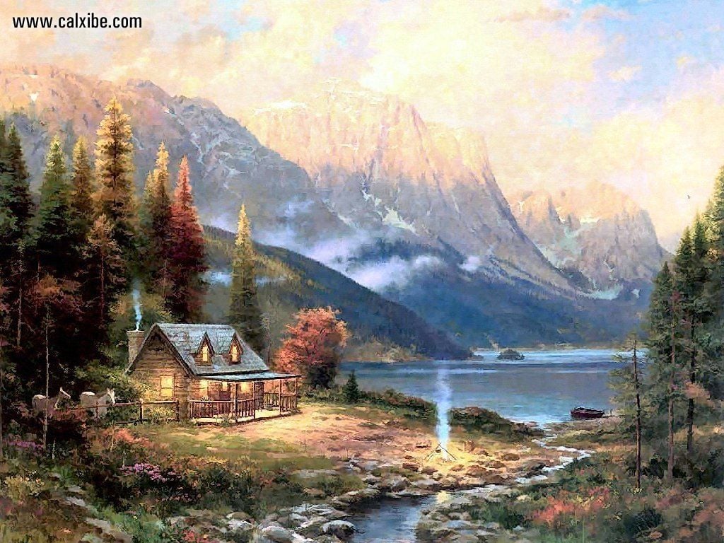 Thomas Kinkade Summer Wallpaper - WallpaperSafari