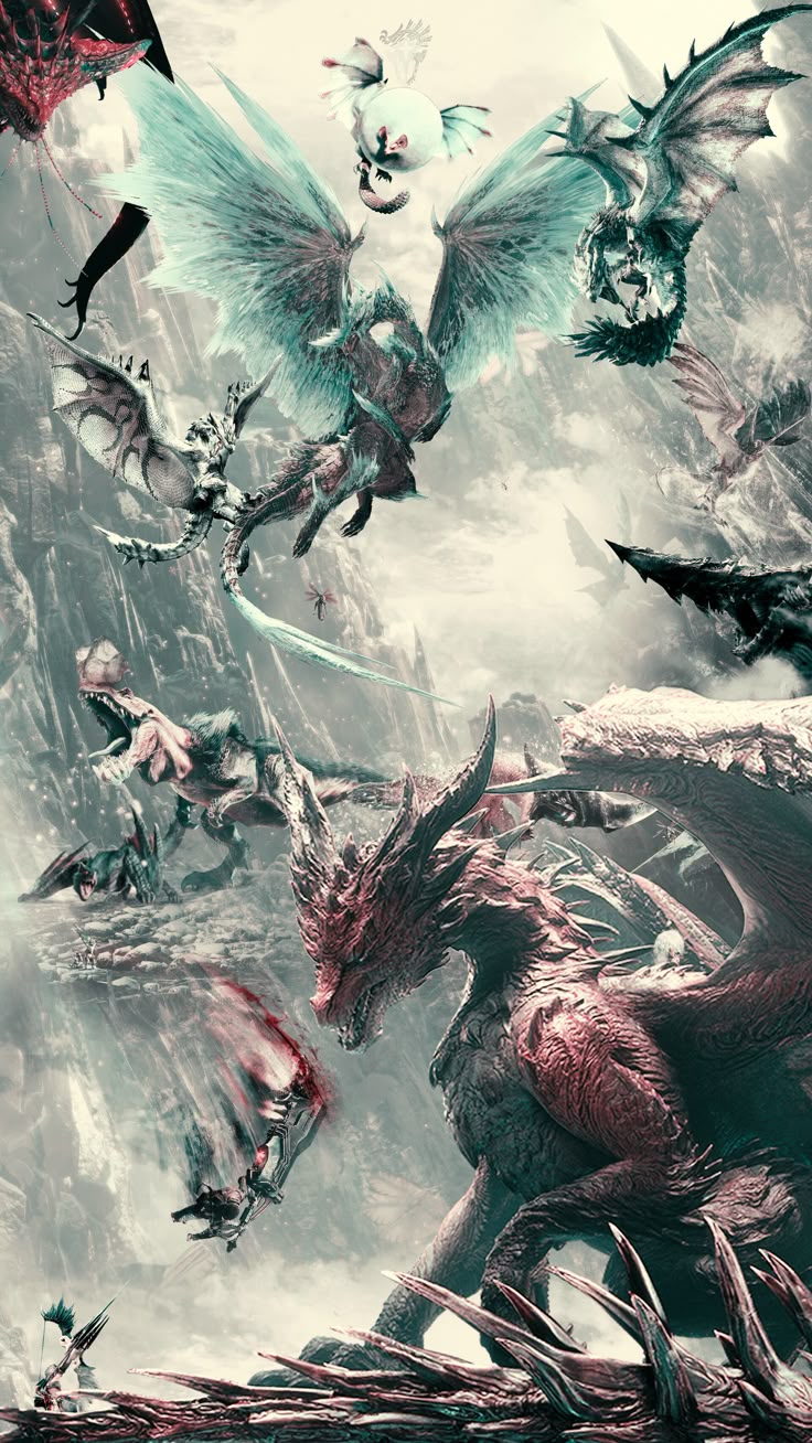 Monster Hunter World Mobile Wallpaper By D3hell On Artstation At S