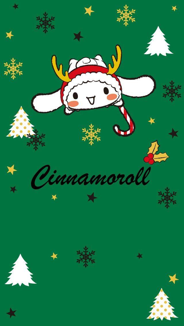 Christmas Cinnamoroll Sanrio Wallpaper iPhone