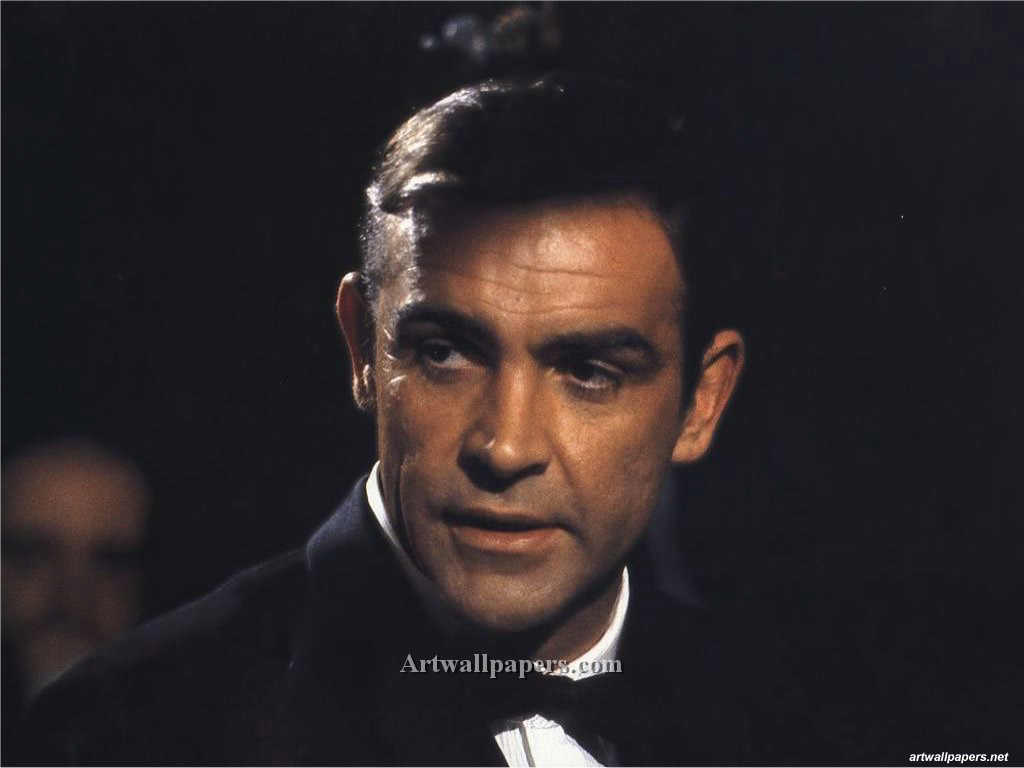 Sean Connery James Bond Wallpaper Poster Print Photos