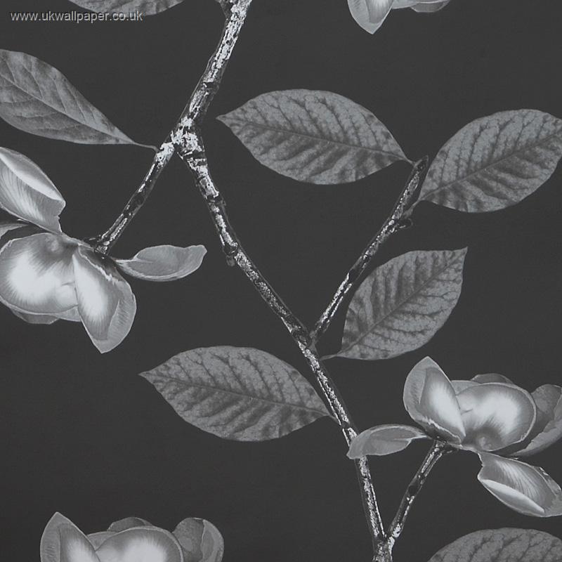 Jocelyn Warner Wallpaper Flora Midnight 10metres X 52cm
