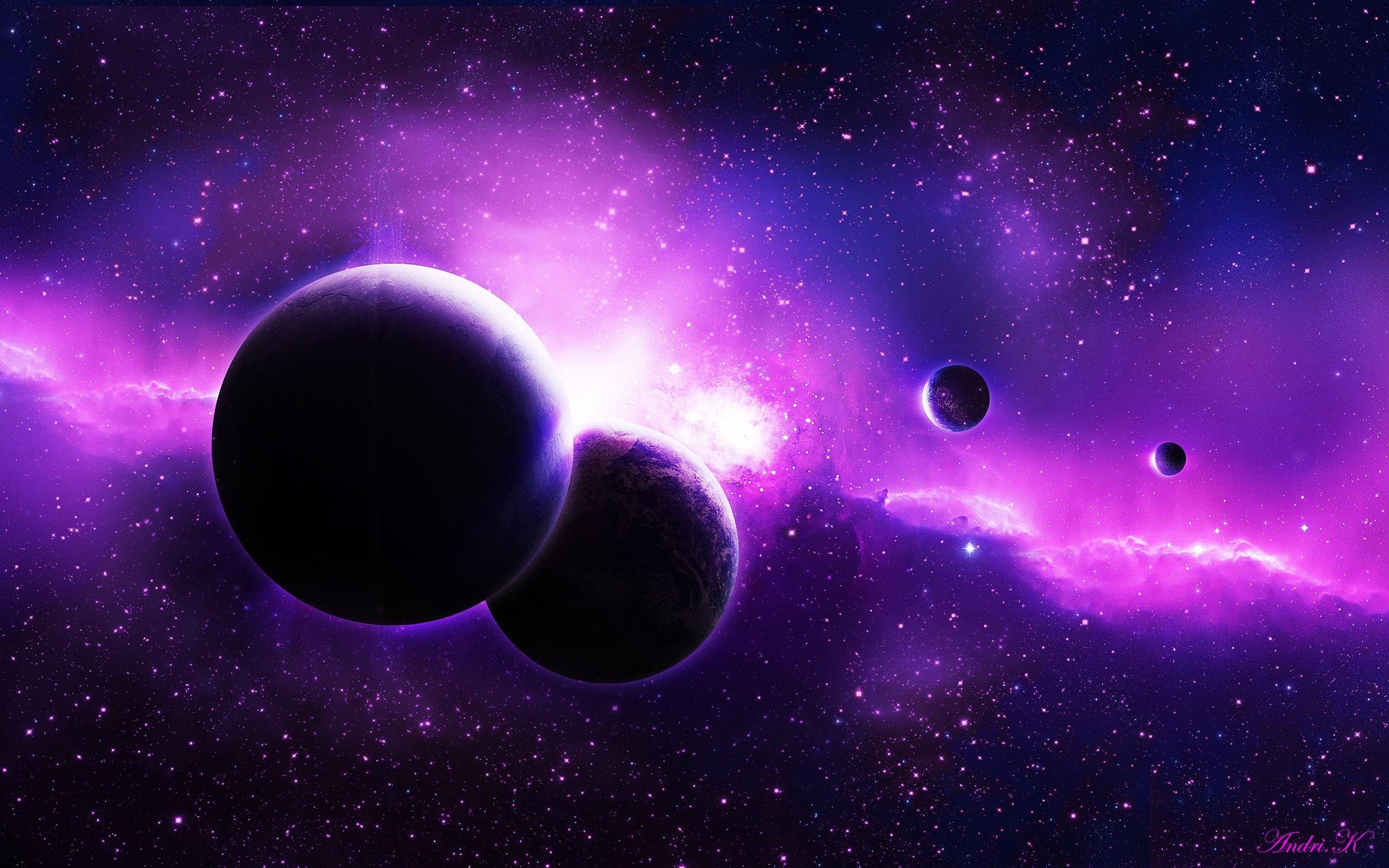 Purple Planets wallpaper download Purple Planets Purple Planets 2560x1600