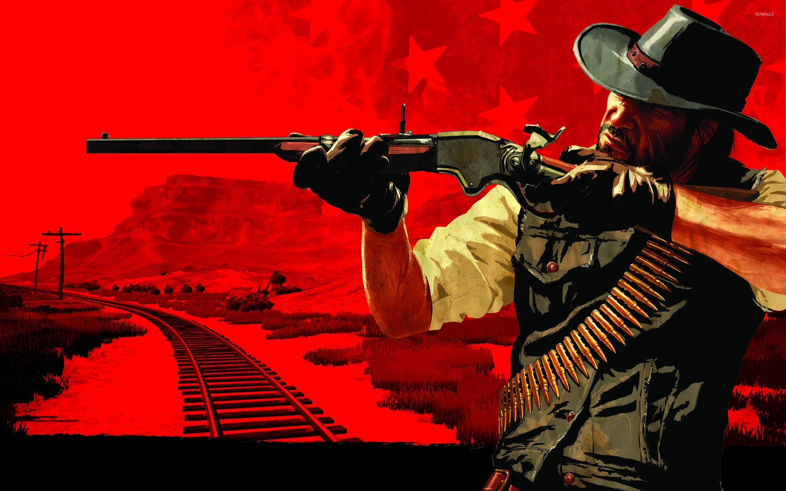HD desktop wallpaper: Video Game, Red Dead Redemption, Red Dead