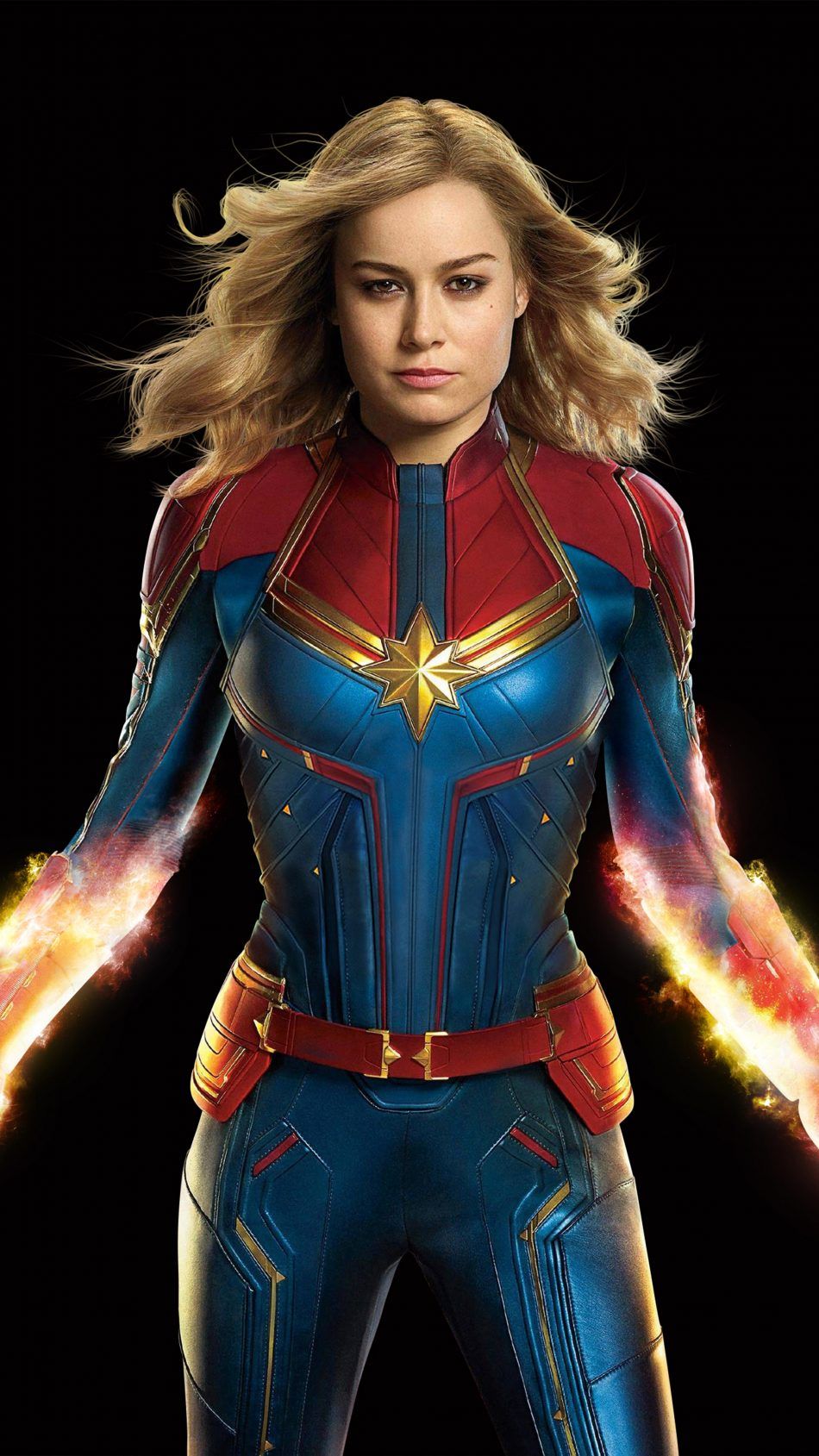 Brie Larson Captain Marvel Wallpaper