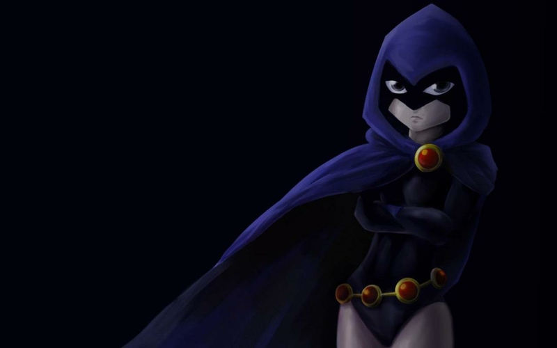 Raven character teen titans raven character 1280x800 wallpaper