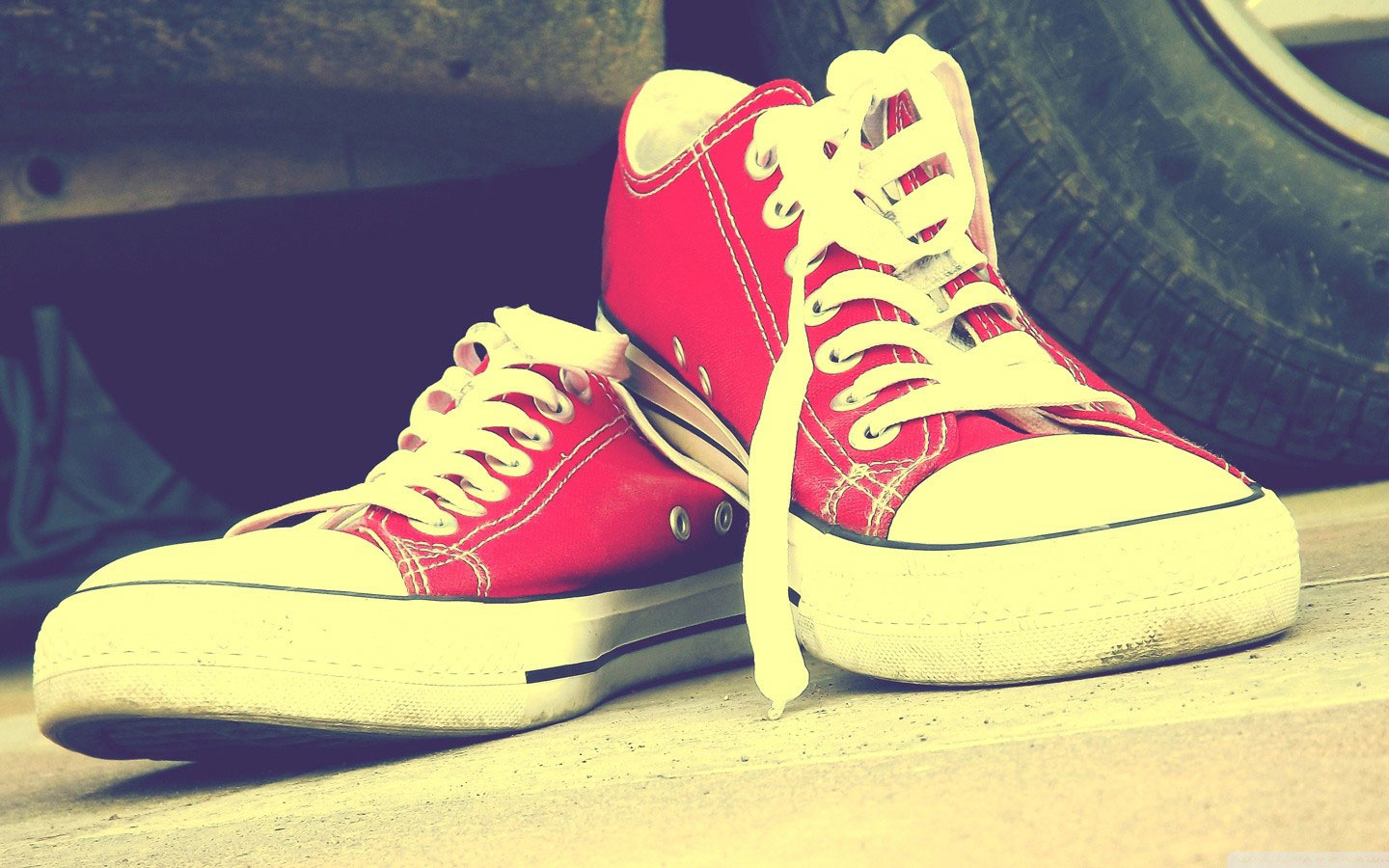 Red Converse Shoes Wallpaper And Use This