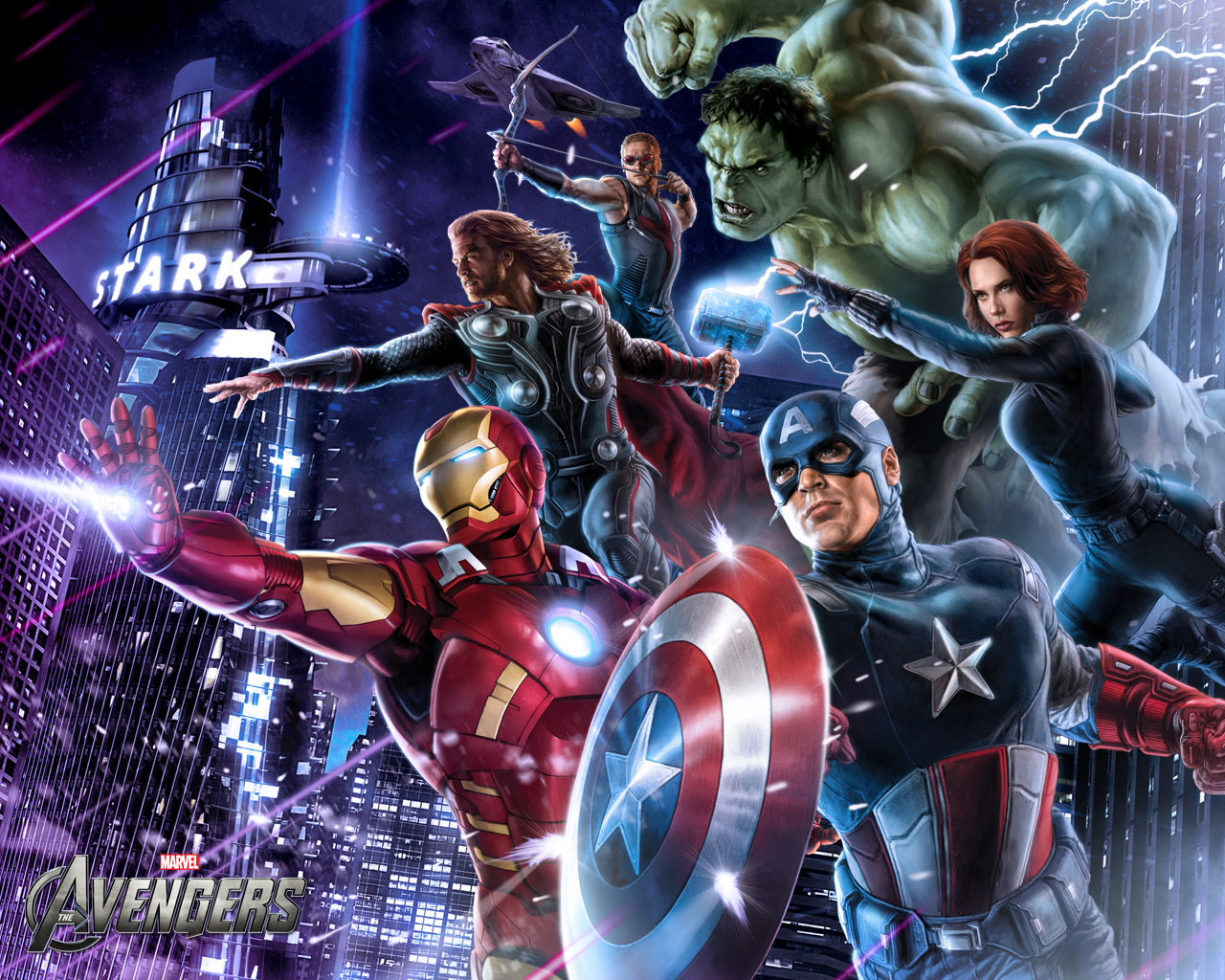 The Avengers Kickass Wallpaper Abduzeedo Design Inspiration