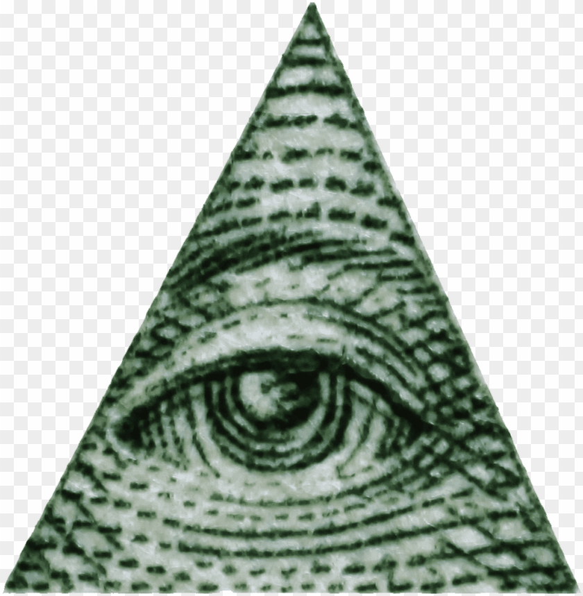 Illuminati Triangle Eye Png Image With Transparent