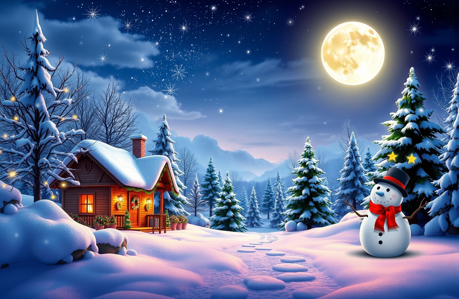 3d Animated Christmas Wallpaper