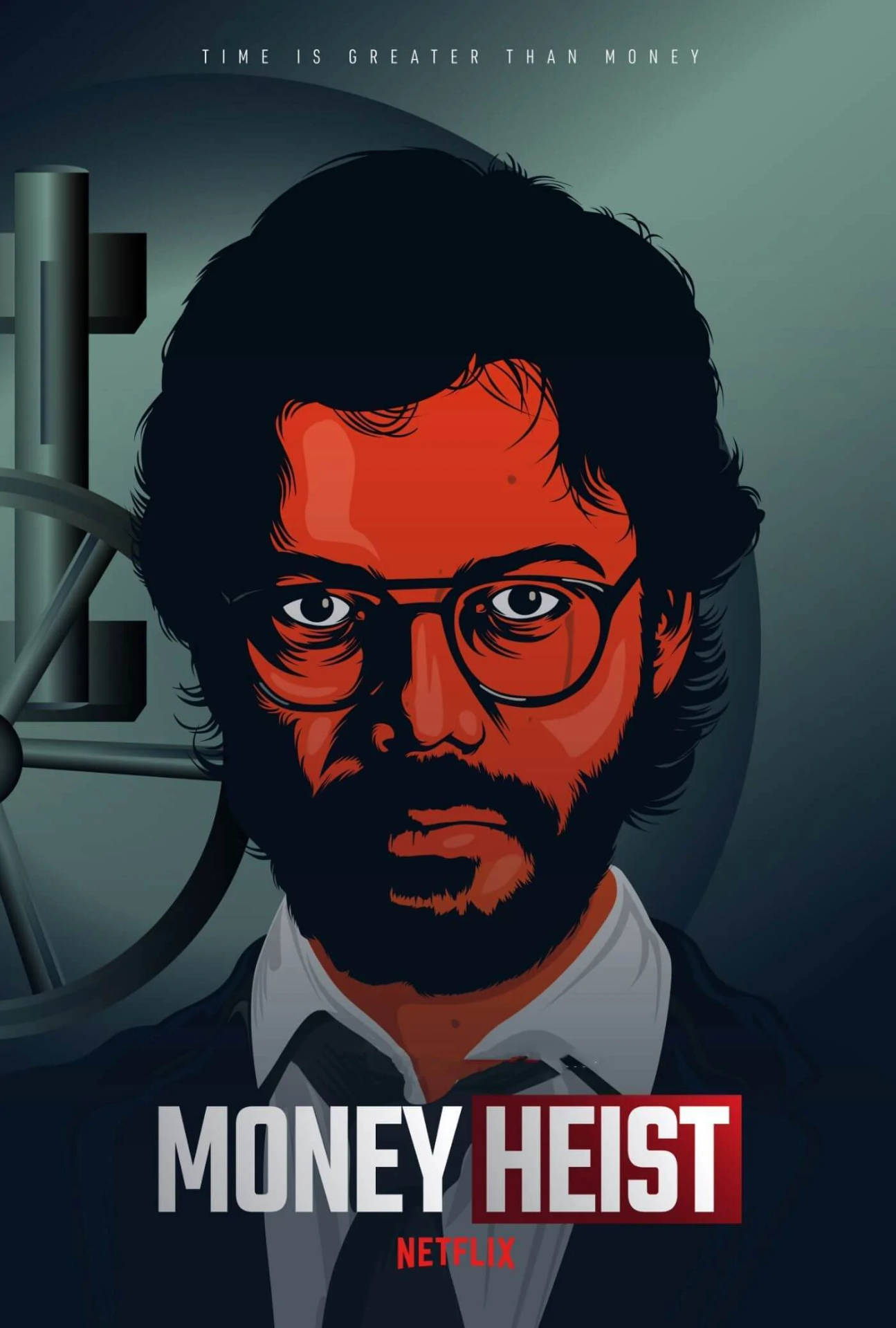 Professor Money Heist 4k Wallpaper
