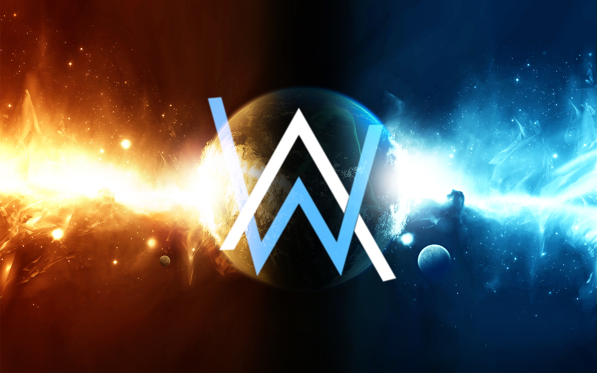 Alan Walker Logo Wallpaper