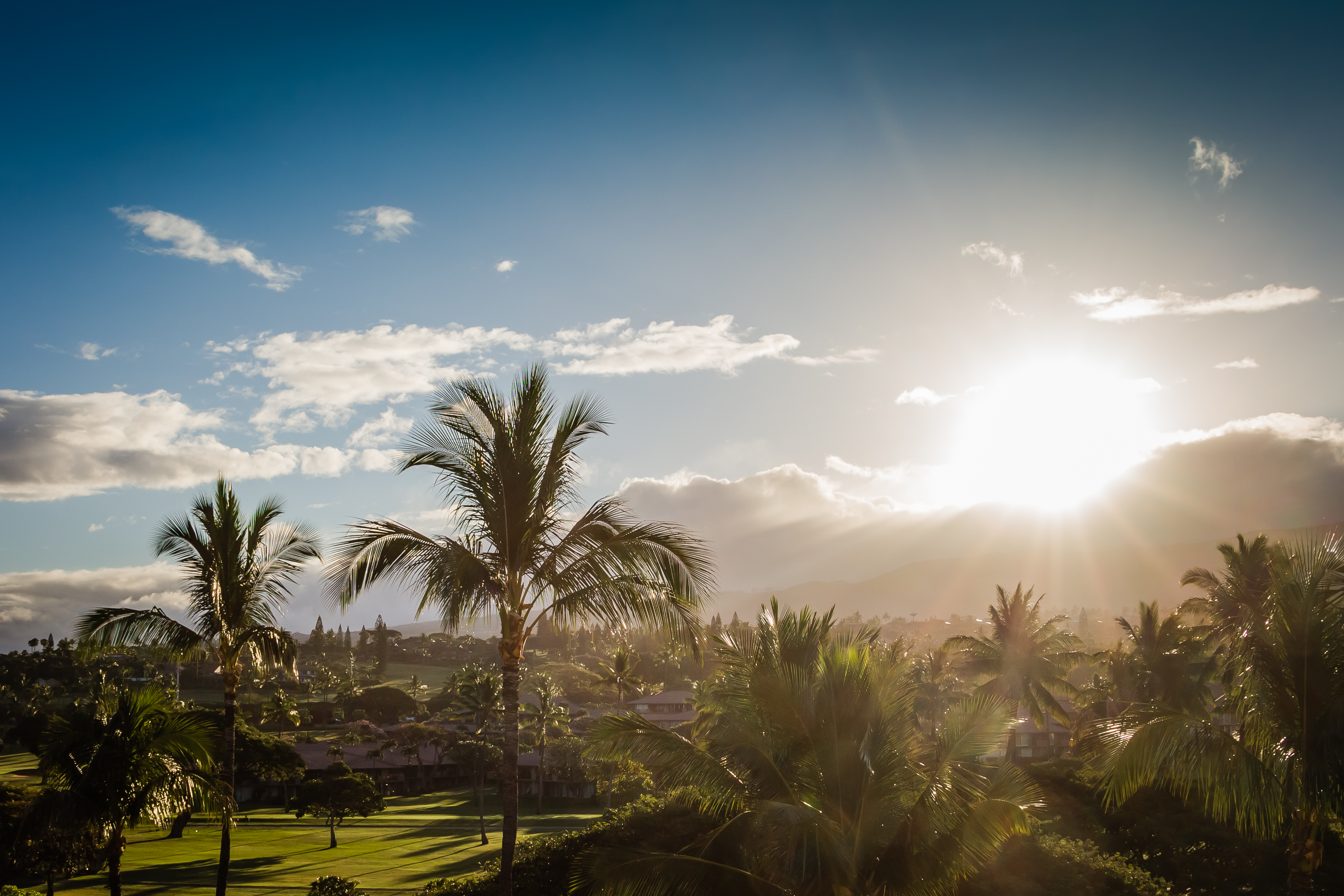 HD Wallpaper Sunrise From Our Lanai At The Sheraton Maui