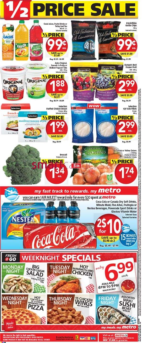 Free download Ontario Canada Metro Grocery Store Weekly Widescreen