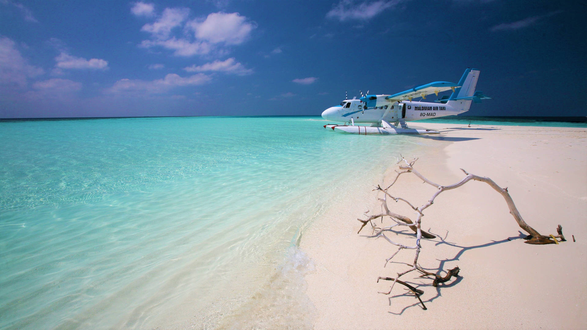 White Beach Wallpaper