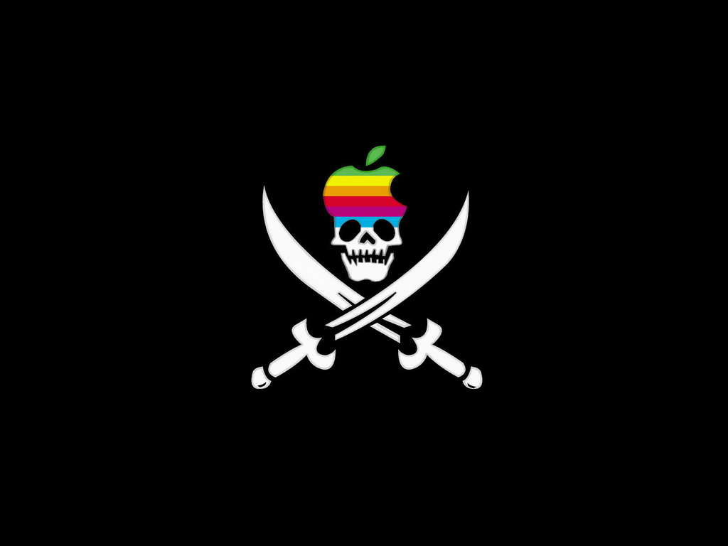 The Apple Pirate Wallpaper