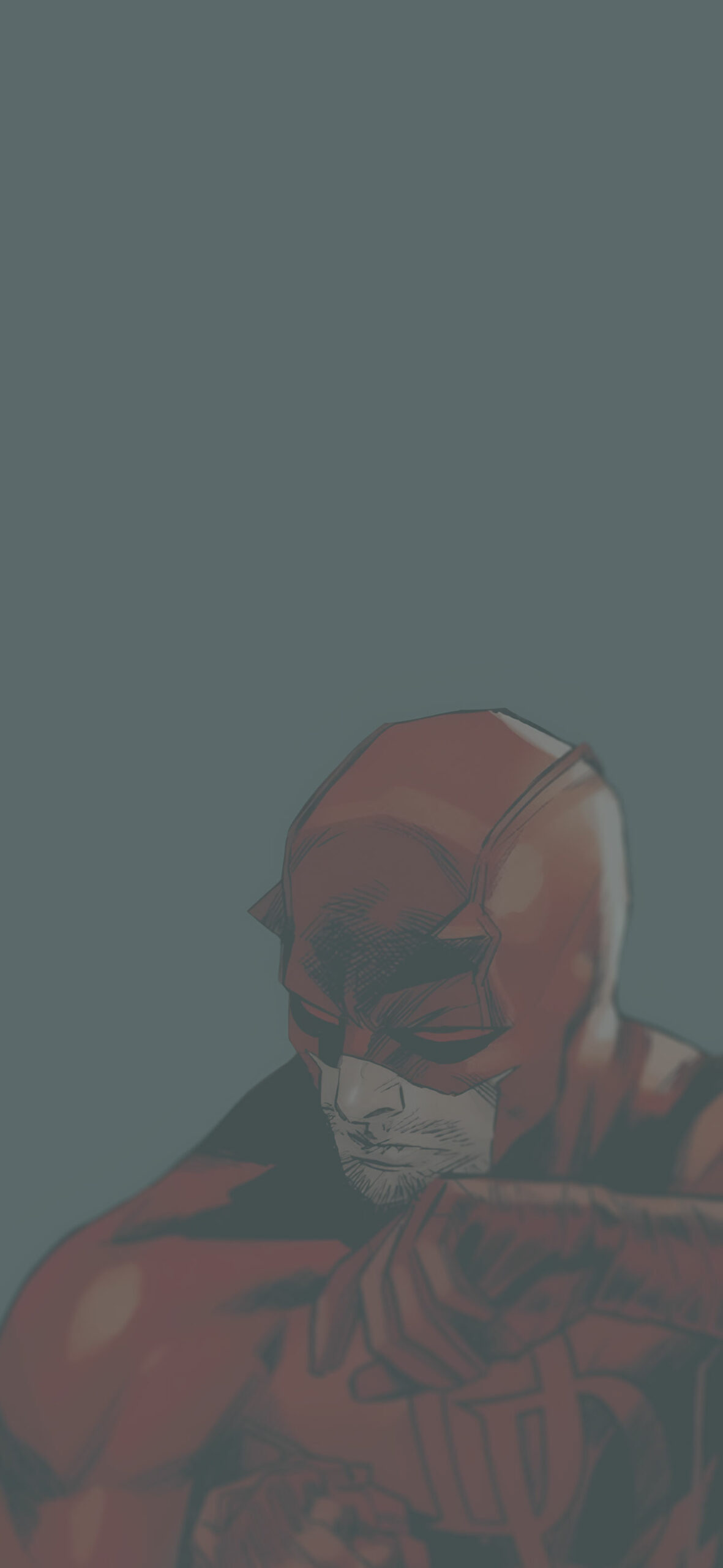 Gritty Daredevil Grey Wallpaper