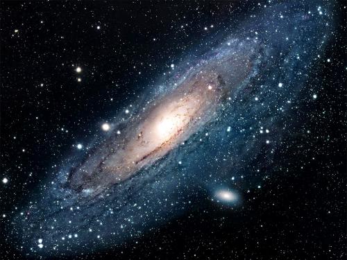 Nasa The Andromeda Galaxy Widescreen Wallpaper