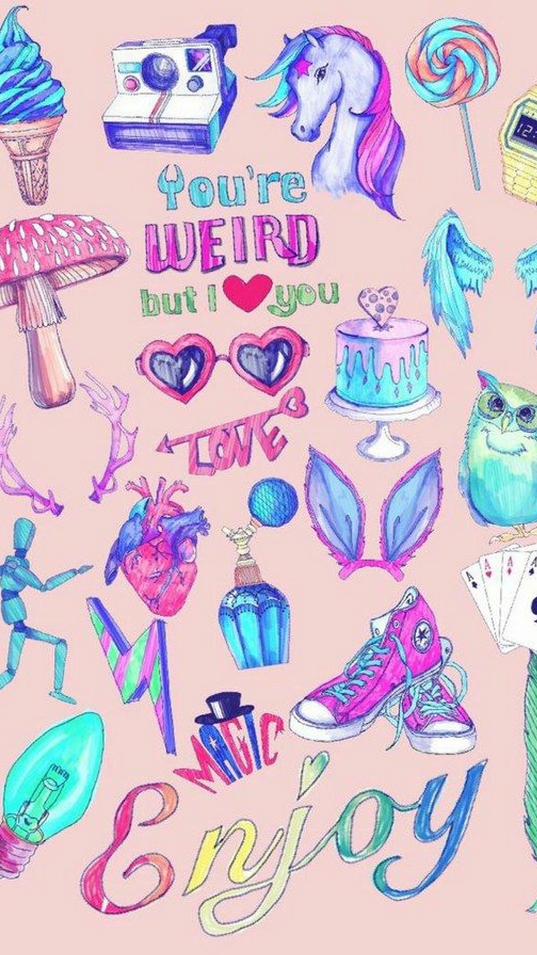 Girly Cute Wallpaper For iPad Lock Screen