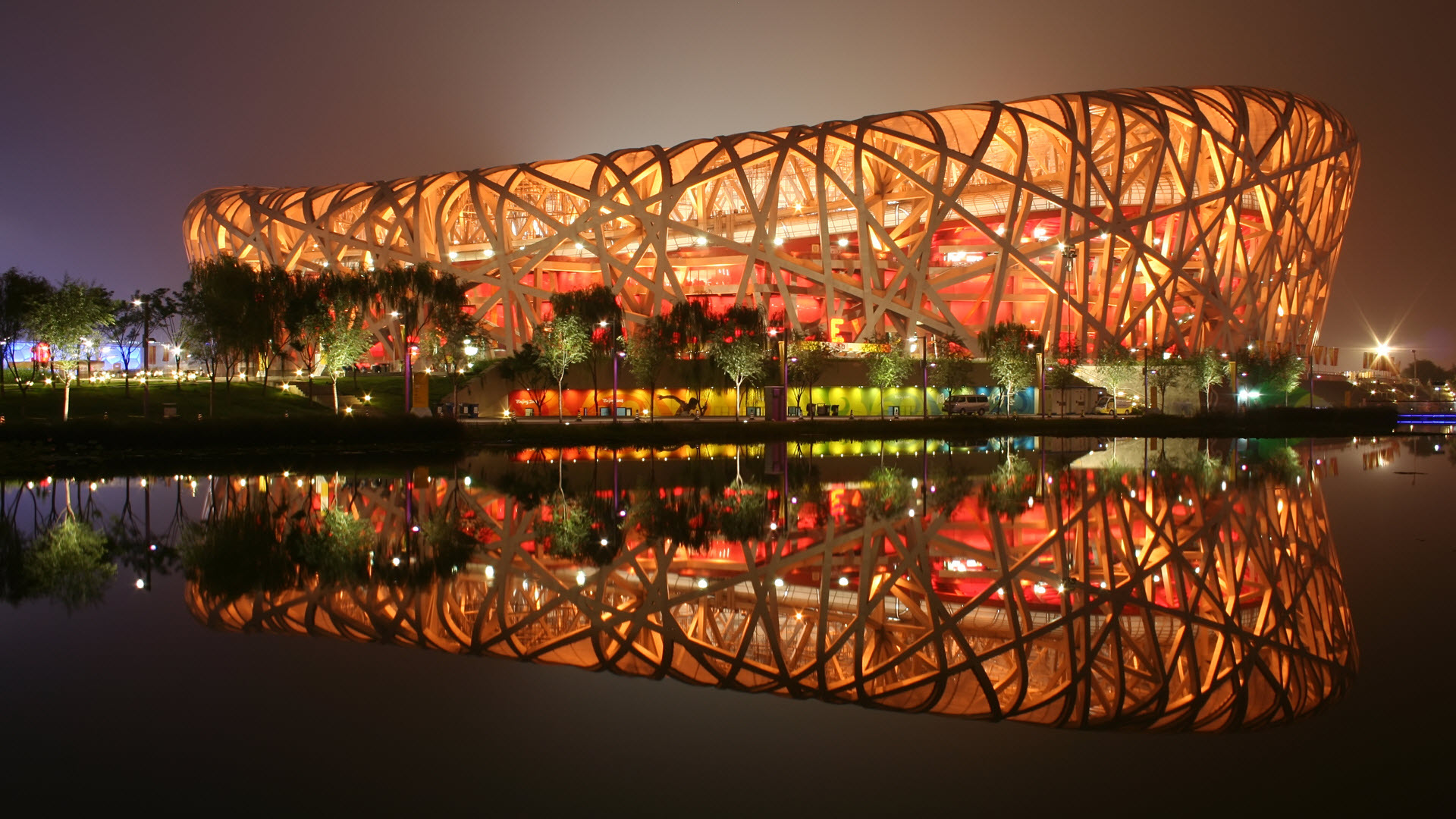 Bird S Nest Stadium Beijing China Wallpaper HD