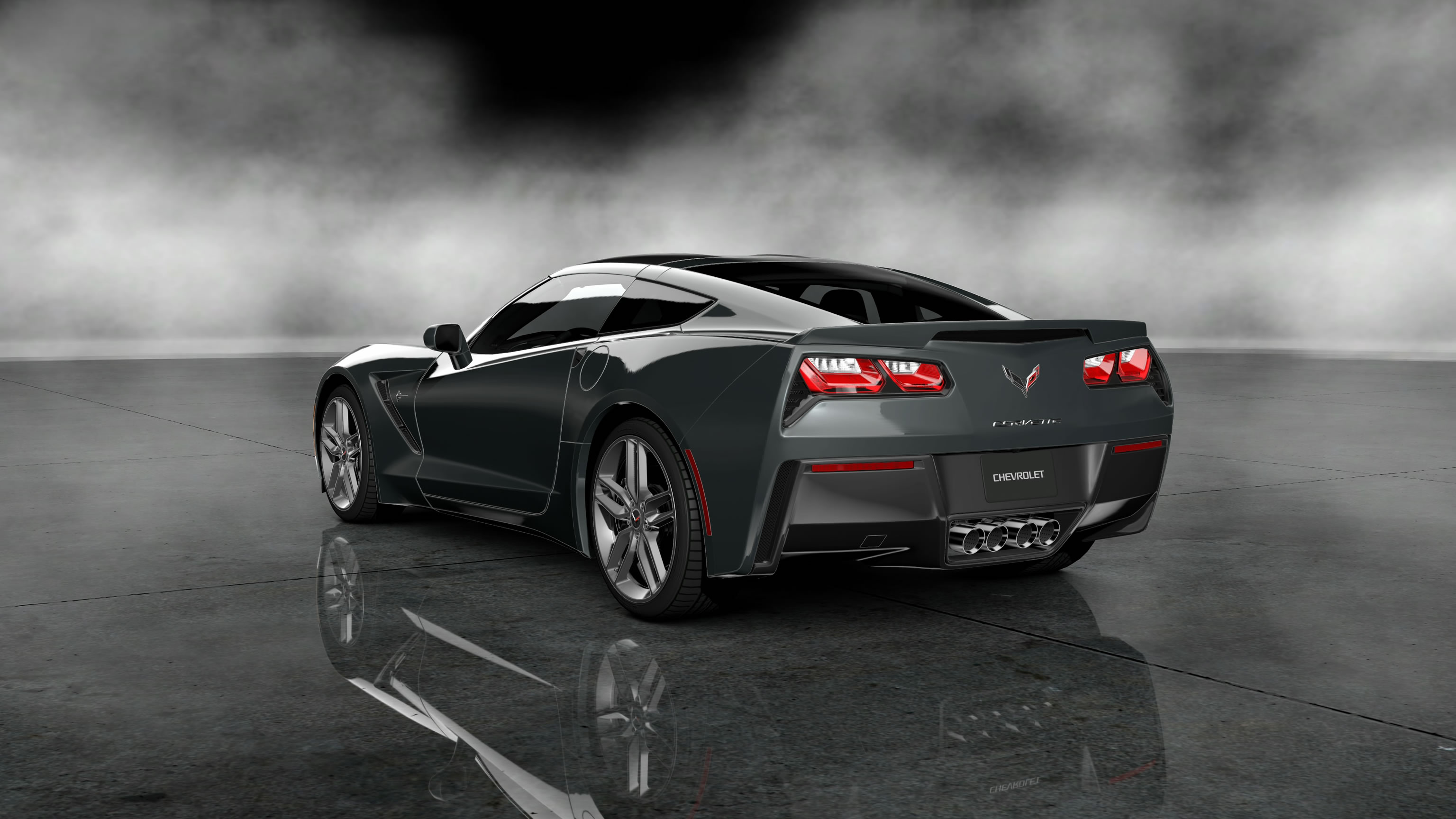 Corvette Widescreen Wallpaper HD Background For