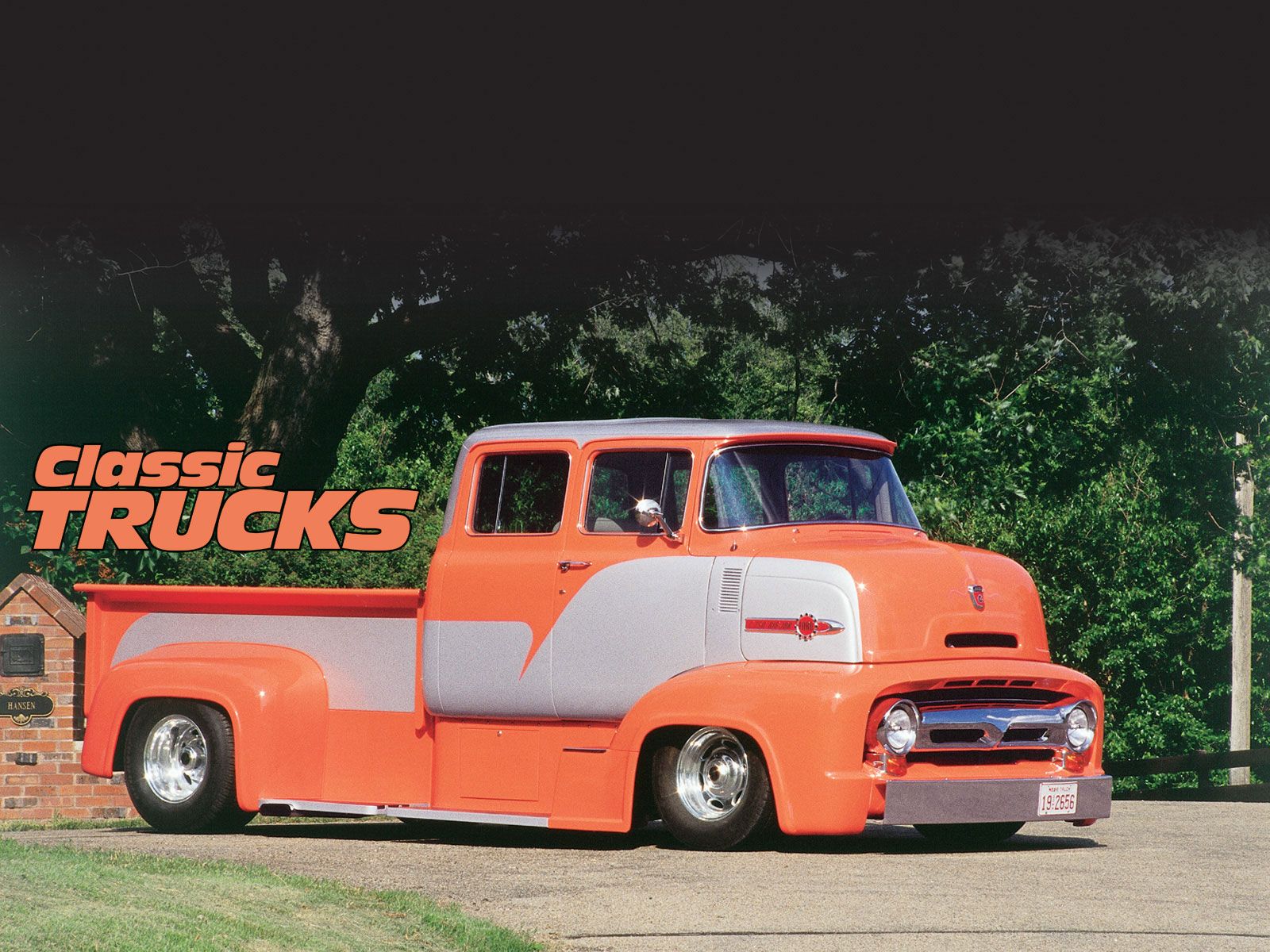 Classic Truck Widescreen Desktop Wallpaper Amazing