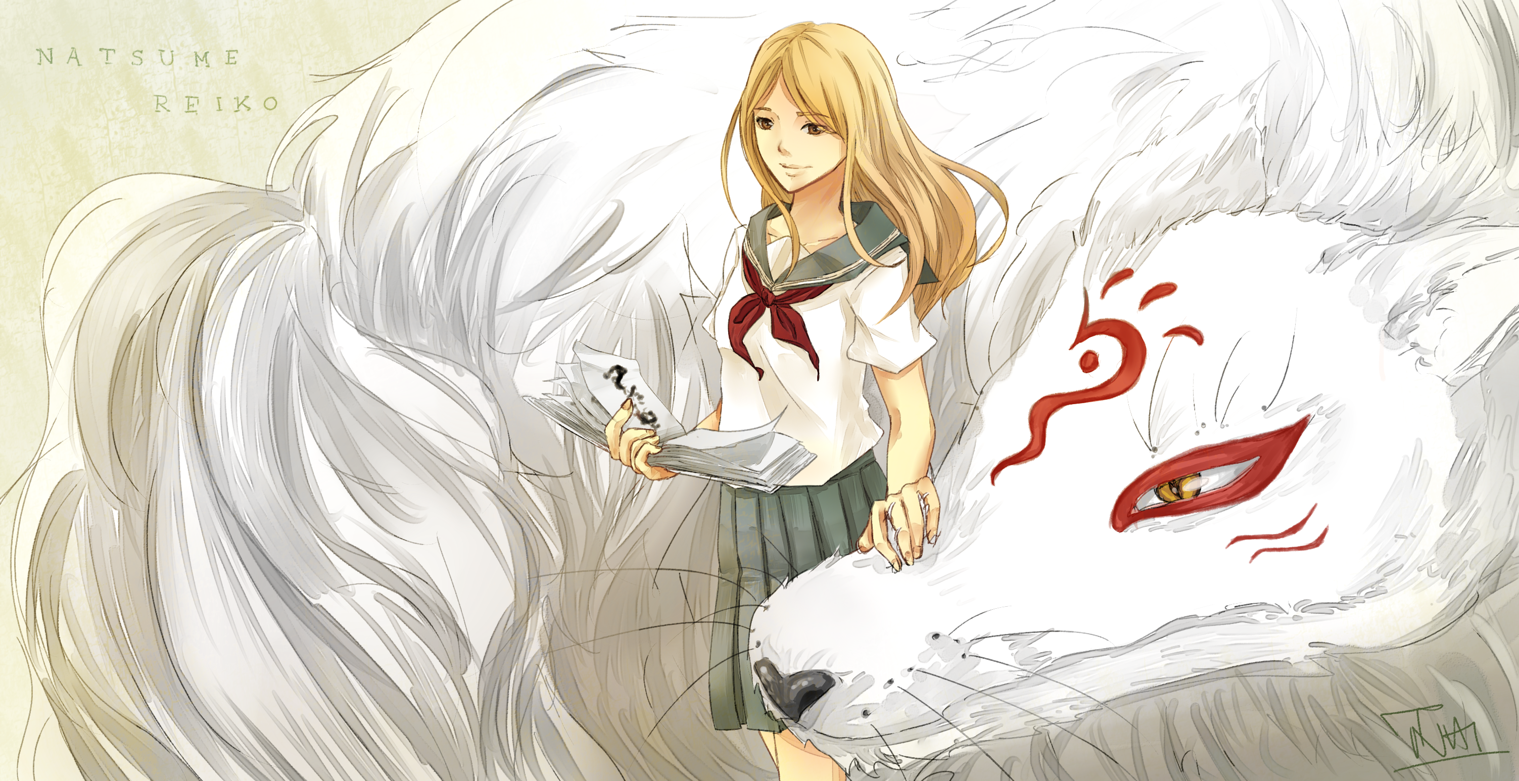 Anime Natsume S Book Of Friends HD Wallpaper
