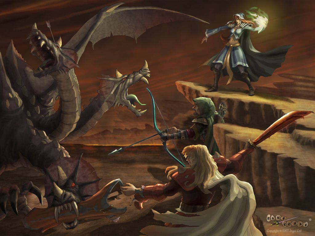 Runescape Wallpaper In Fantasy Dragon