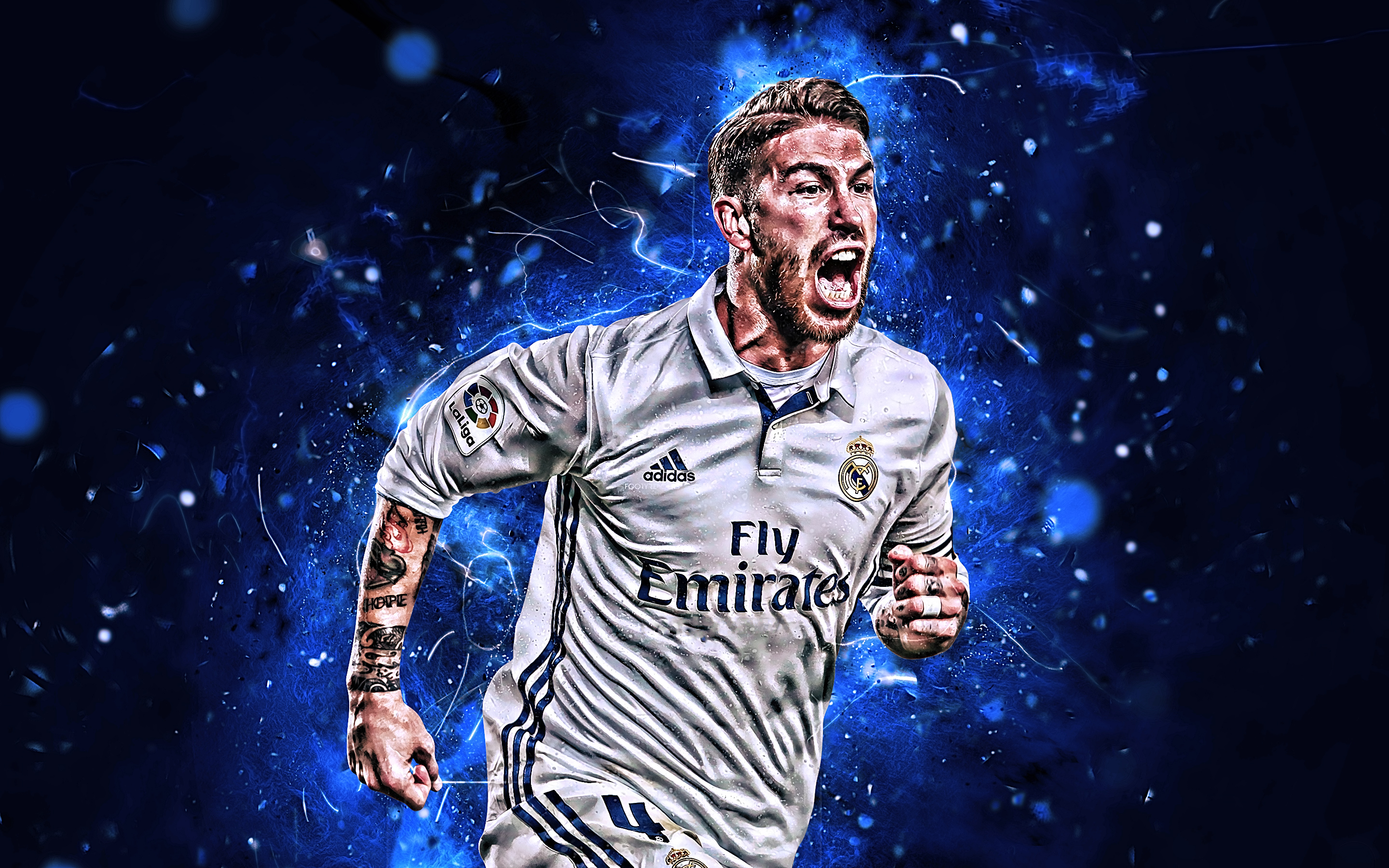 Real Madrid C F Soccer Spanish Sergio Ramos Wallpaper