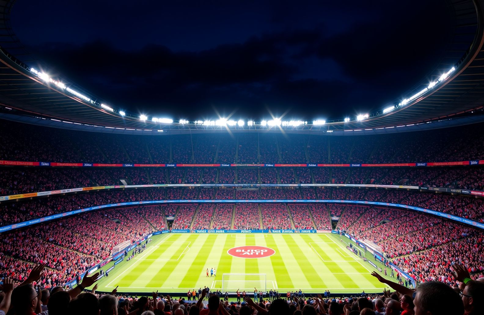 Football Stadium Background