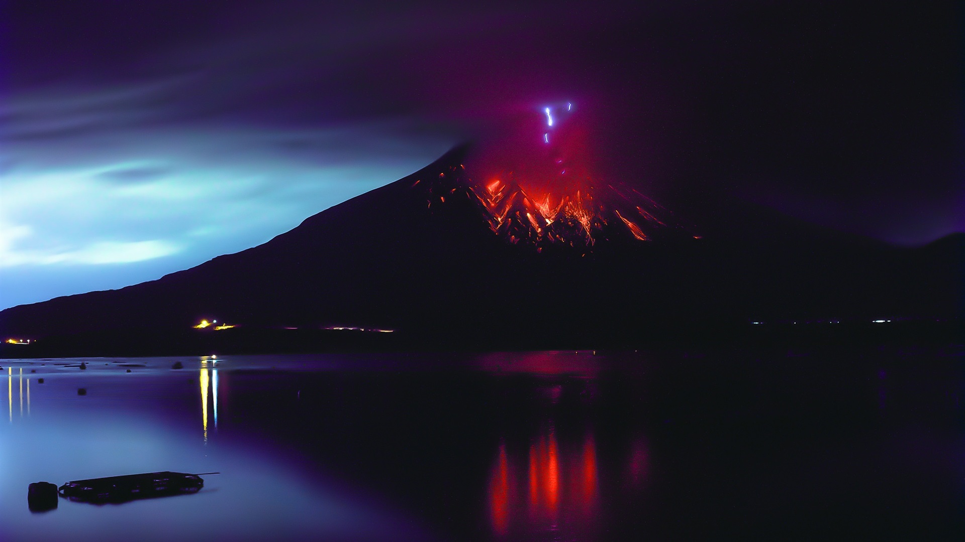 Sakurajima Volcano Eruption Lava Natural Disaster