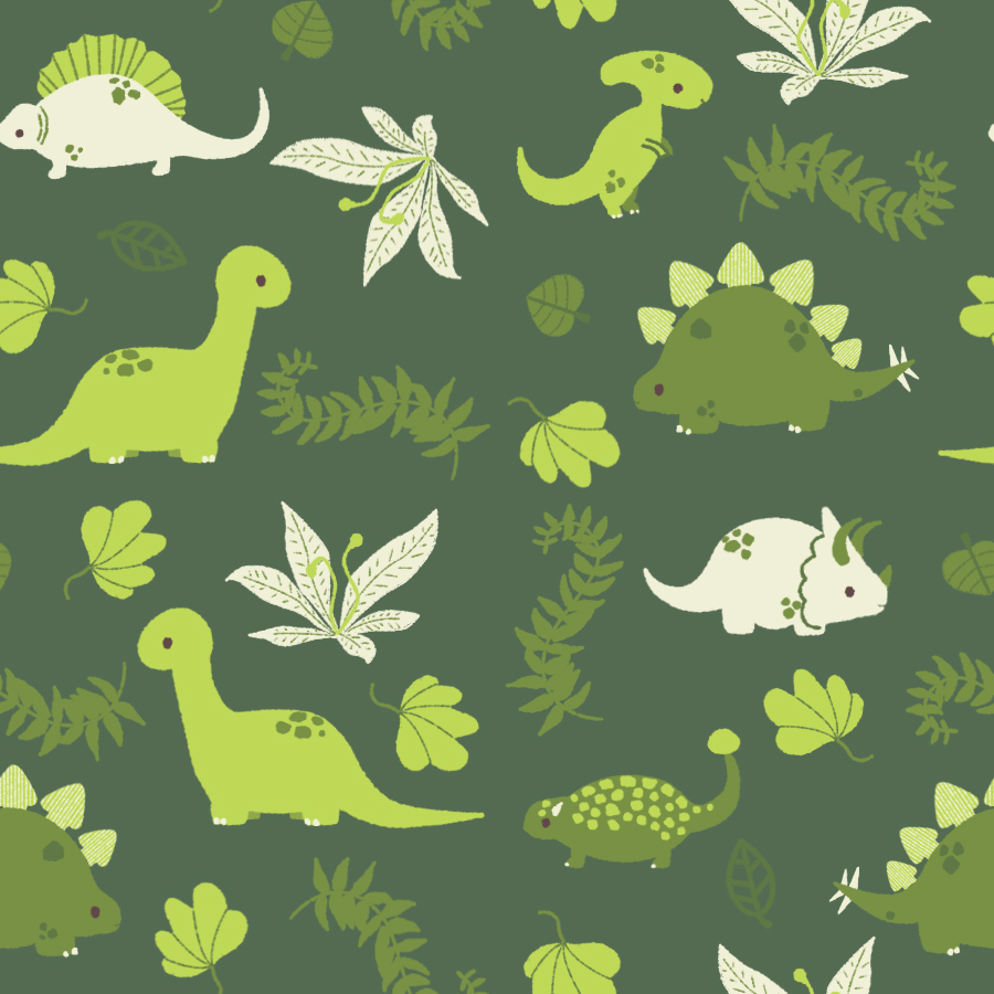 Cute Dinosaur Backgrounds Wallpapersafari 