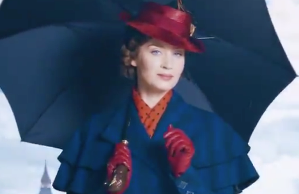 Watch Emily Blunt In The Mary Poppins Returns Teaser Trailer