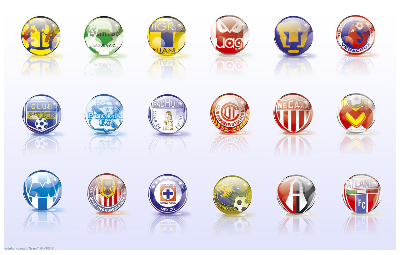 icons mexico soccer teams by icaroGraf on