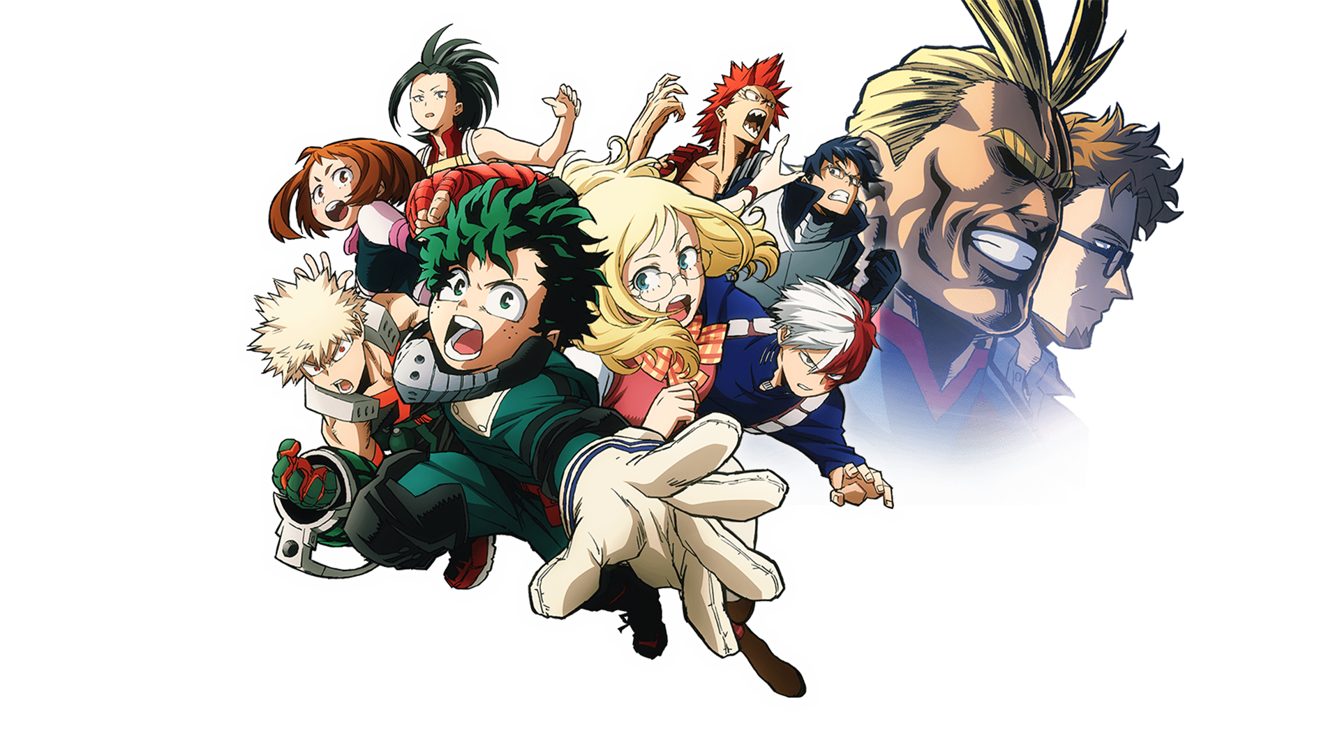 My Hero Academia The Movie Two Heroes Hd Wallpaper