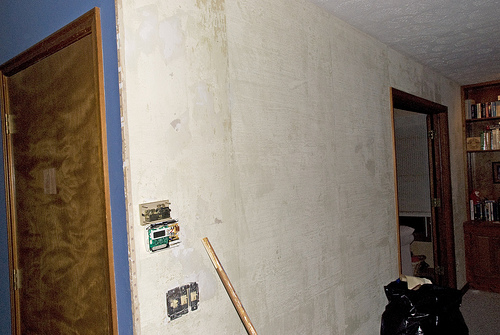 Interior Wall After Taking Down Wallpaper Photo Sharing