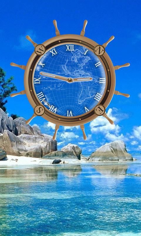 Travel Pass Clock Wallpaper Android Apps On Google Play