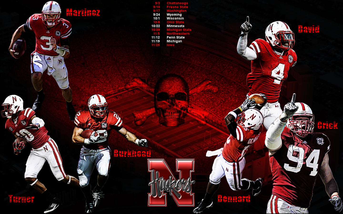 [50+] Free Nebraska Husker Wallpaper - WallpaperSafari